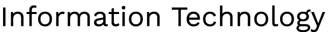 Information Technology 