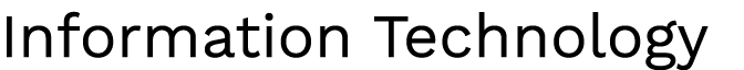 Information Technology 