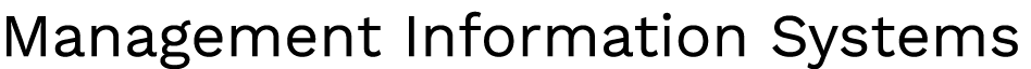 Management Information Systems