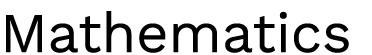 Mathematics