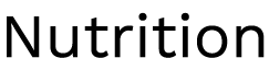 Nutrition