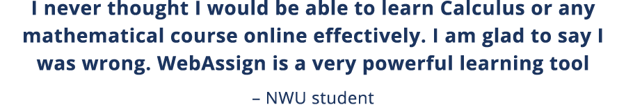 I never thought I would be able to learn Calculus or any mathematical course online effectively  I am glad to say I w   
