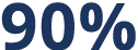 90% 