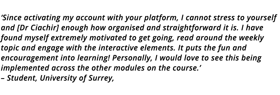  Since activating my account with your platform, I cannot stress to yourself and  Dr Ciachir  enough how organised an   